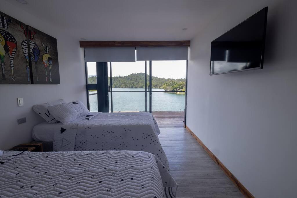Sky House Cabana Guatape La Pradera  Buitenkant foto