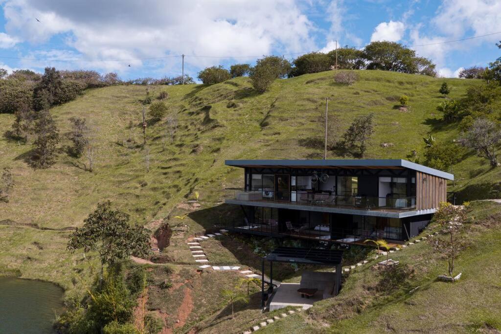 Sky House Cabana Guatape La Pradera  Buitenkant foto