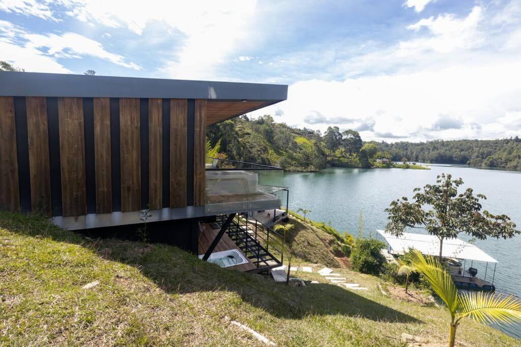 Sky House Cabana Guatape La Pradera  Buitenkant foto